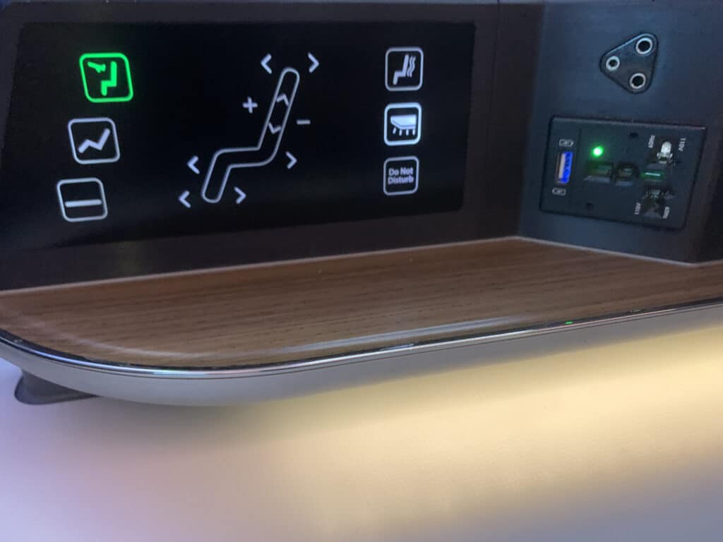 Eva Air 787 Business Class Seat