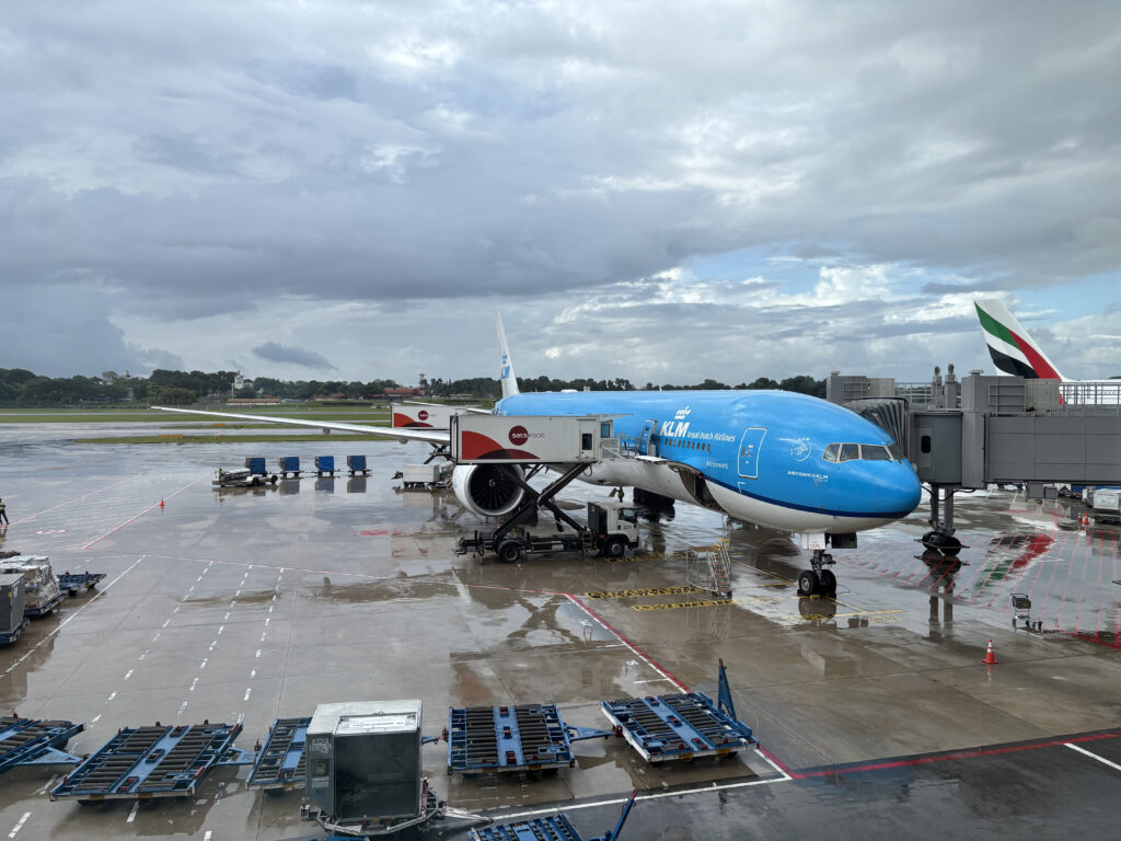 KLM Business Class 777 | Boarding