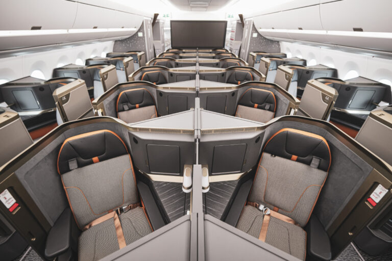 Starlux Business Class A350 Cabin