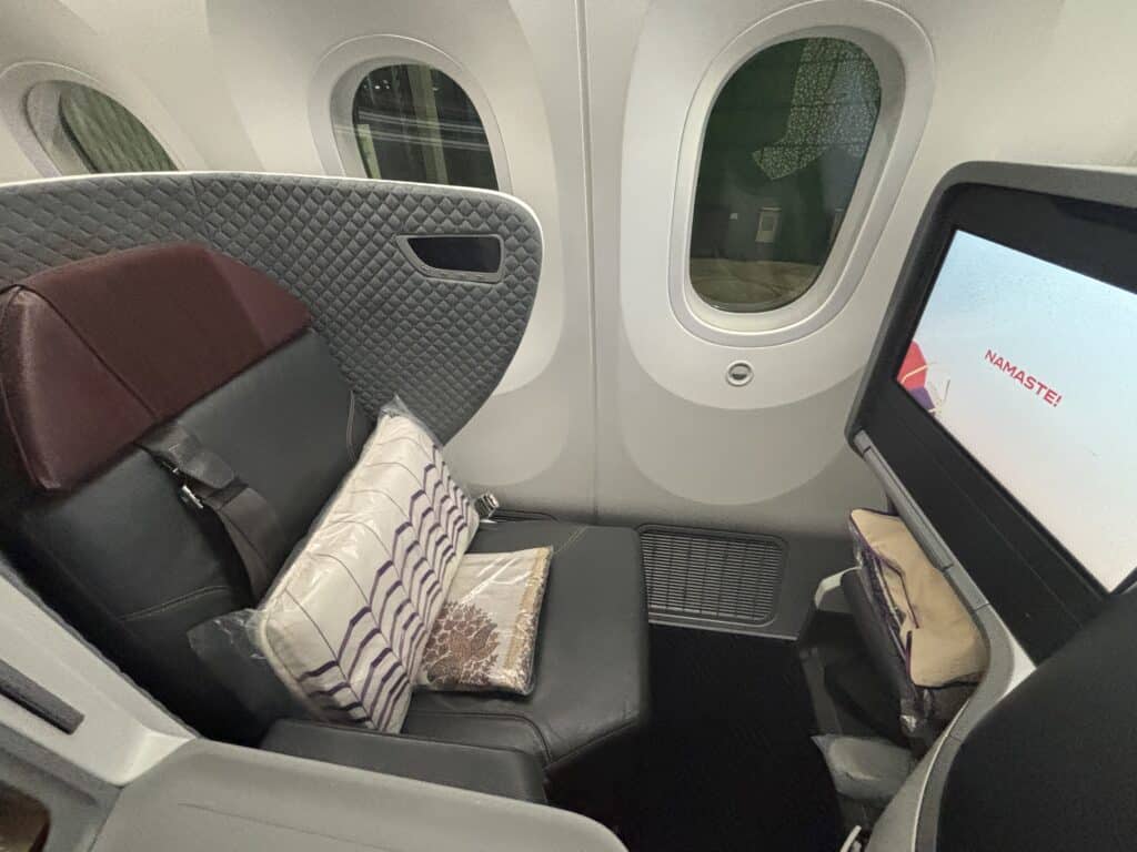 Air India Business Class 787 Review | Seat
