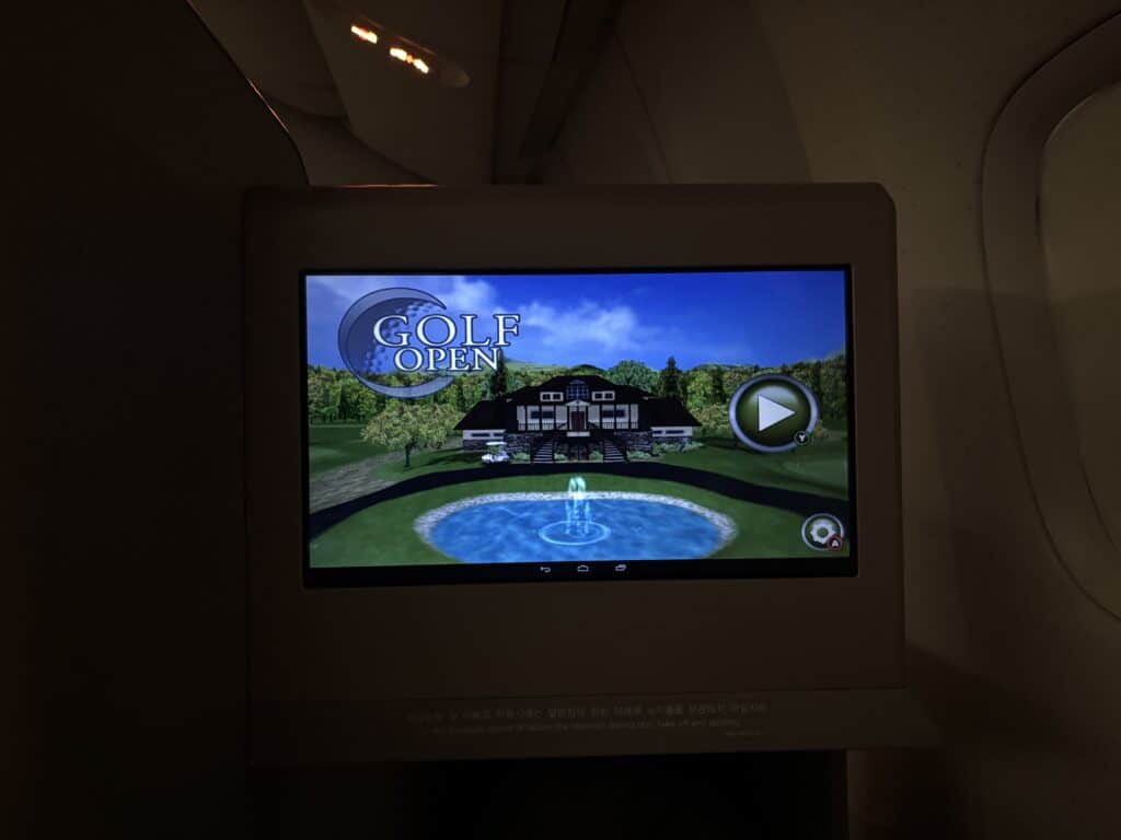Asiana Airlines Business Class 777 Review | IFE