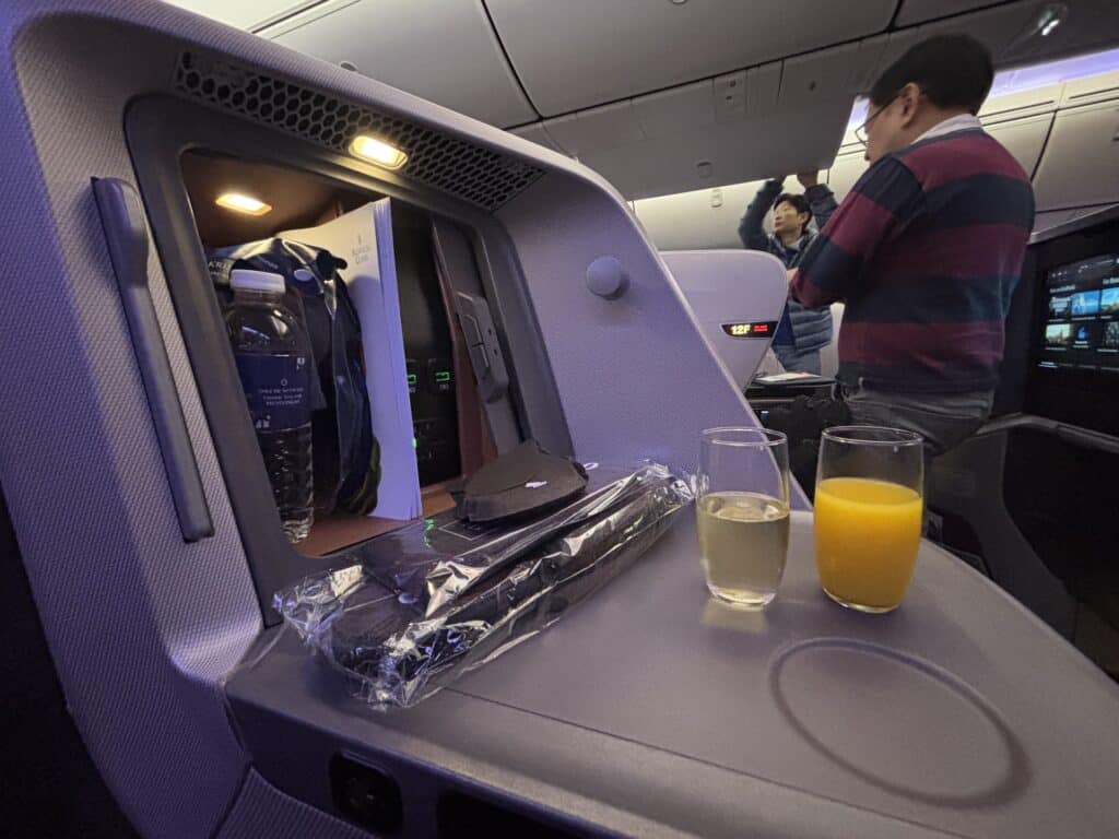Singapore Airlines Business Class 787 Review | Seat