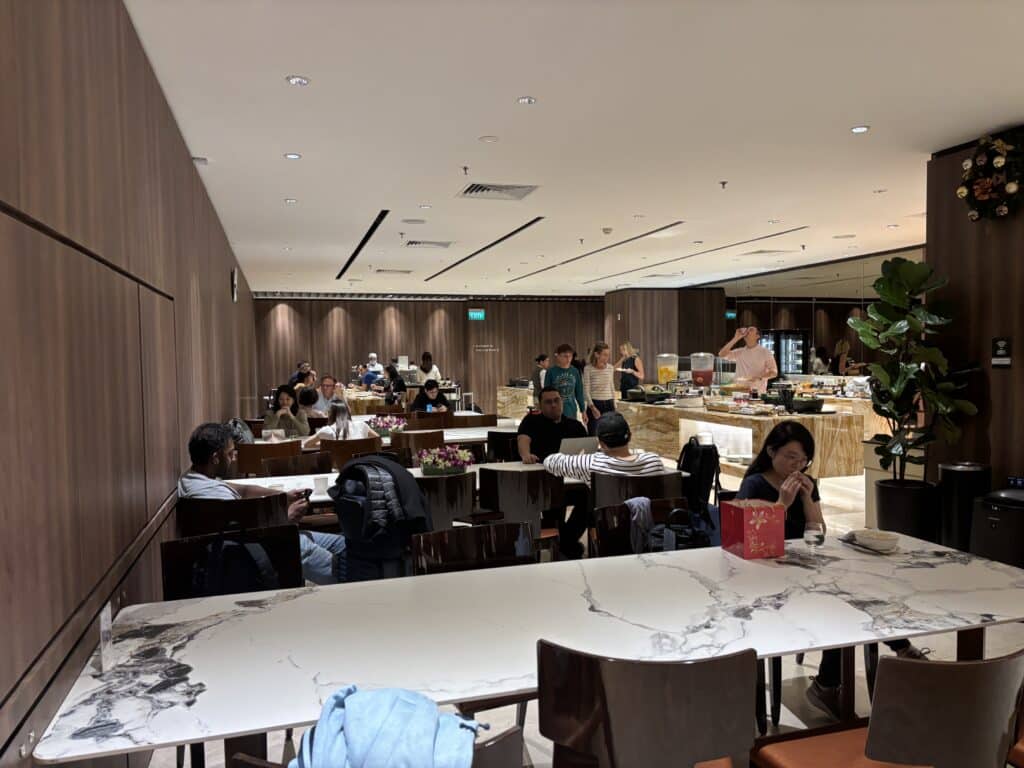 Singapore Airlines Business Class 787 Review | SilverKris Lounge T2