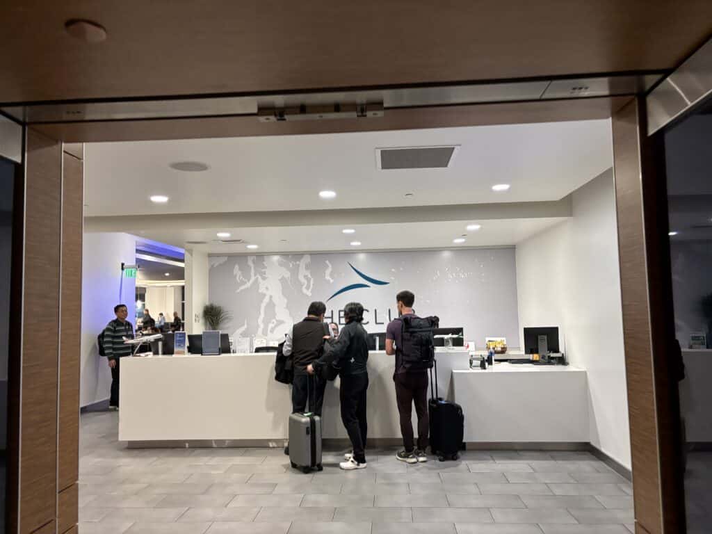 EVA Air Business Class 787 Lounge | Club at SEA