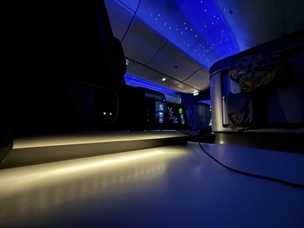 EVA Air Business Class 787 Review | Seat