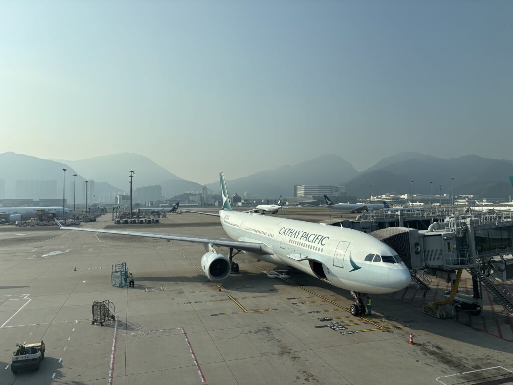 Cathay Pacific Business Class A330-300 CX 777 HKG to CGK [October 13 2026]